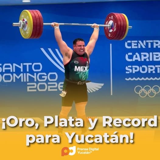 ¡Oro, Plata y récord para Yucatán!