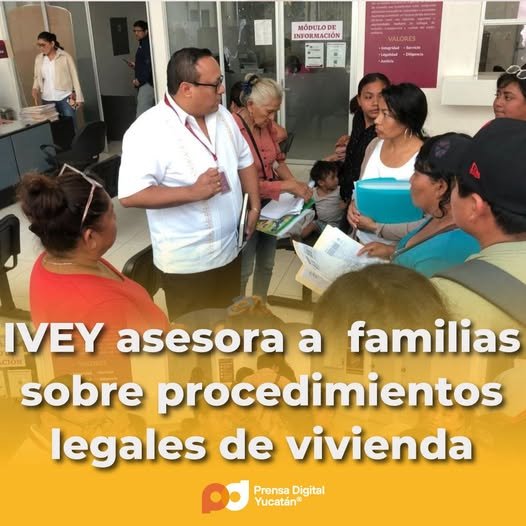 Familias reciben orientación del IVEY para tramitar un terreno